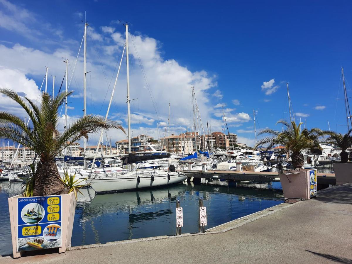 Coeur Marina Climatise Terrasse Parking Fréjus Exterior foto