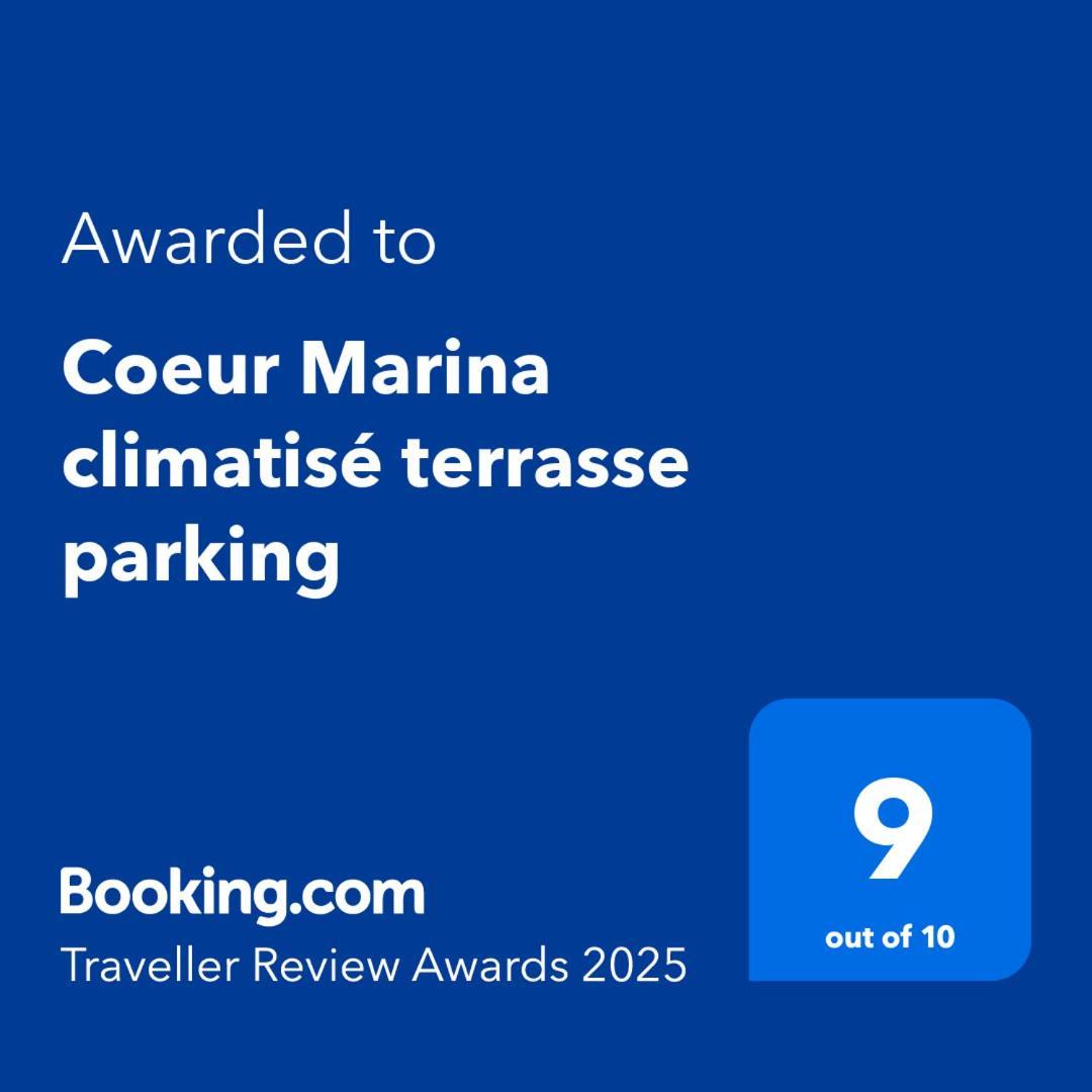 Coeur Marina Climatise Terrasse Parking Fréjus Exterior foto